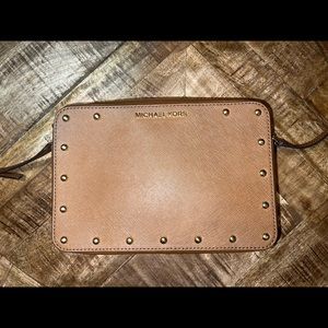 Michael Kors Sandrine Stud Crossbody Purse